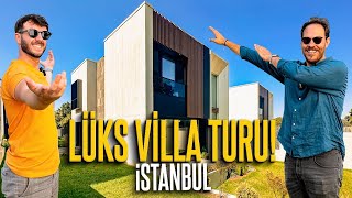 Beverly Hills Tarzı İstanbul’da Modern Villa Turu Private 7 Ömerli [upl. by Keynes]