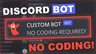 How to Create Your own FREE Custom Discord Bot Without Coding using BotGhost [upl. by Iniffit]