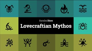 HP Lovecraft  Lovecraft Symbols Lovecraft Icons Lovecraftian Symbols  Cthulhu Mythos Necronomicon [upl. by Edgerton]