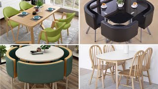 Top 10 Trending small space dinning table designs  2024 small dinning room dinning table modes [upl. by Cypro410]