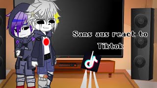 Sans Aus react to TikTok✨✨🎉Undertale ausSans ausShortPart44Read decs [upl. by Peoples892]