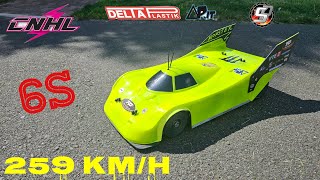 Single 6s 259 kmh 161MPH Hobao VTE2 [upl. by Oknuj628]