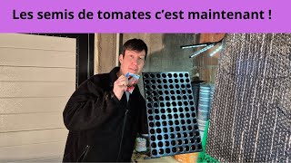 Les semis de tomates cest maintenant [upl. by Aissert]