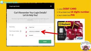 Maybank2u How to Reset Password [upl. by Phelia387]