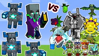 Summoner Vs Mowzies Mobs Monsters in Minecraft [upl. by Hadden]