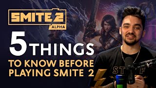 SMITE 2 5 Things to know before playing SMITE 2 [upl. by Lissak]