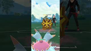 Shiny Turtonator vs Toxapex  Close call Win  Pokemon Go [upl. by Osmund]