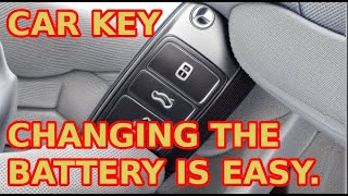 CHANGING CAR KEY BATTERY SKODA Rapid  FabiaKamiqOctaviaSuperbKodiaqKoroqScalaCitygo english [upl. by Trebeh838]