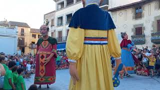 Gegants del Carnaval de Solsona  Trobada de Castellterçol 2023 [upl. by Donnelly235]