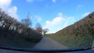 Driving to Ashburton Devon speedlapse GoPro 24th March 2023 [upl. by Hoeg]