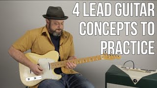 4 Lead Guitar 4 Techniques to MASTER [upl. by Akkina]