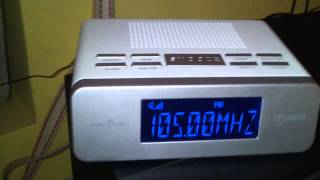 Technika DAB 107 clock radio test P [upl. by Urbanus]