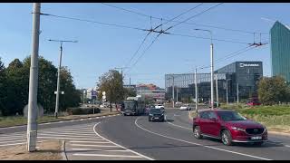 Vilniaus transportas 49 autobusas Bukčiai  Lazdynai  Žalgirio g  Didlaukio g  Ateities g [upl. by Dav]