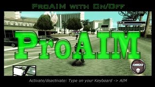 SaMp Mod NEW ProAIM with OnOff function  AimBot 03z DOWNLOAD  SaMpMods23 [upl. by Aruabea]