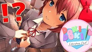 WHEN DOES THIS GET SCARY  Doki Doki Literature Club Lets Play  Part 1 [upl. by Notlek]