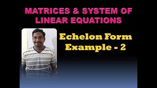 3 TO FIND THE RANK OF A MATRIX BY REDUCING IT TO ECHELON FORM [upl. by Sorcha]