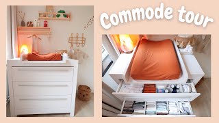 COMMODE TOUR en indeling babykleding  34 weken ZWANGER van een jongen [upl. by Carli501]