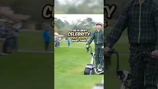 Top 15 Best Celebrity Golf Shots  Part 2 [upl. by Lasyrc]