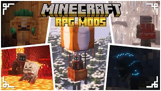 50 Mods that Turn Minecraft into a Fun RPG [upl. by Samot23]