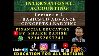 Lecture1 Part 1English International Accounting Basic Level [upl. by Leruj689]