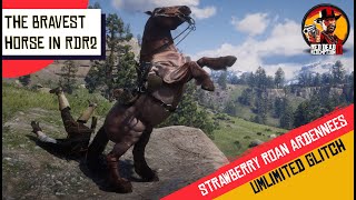 How to get Strawberry Roan Ardennes  FREE UNLIMITED GLITCH 2023  RDR2 [upl. by Lekim889]