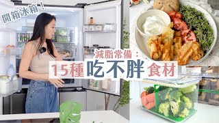 我的冰箱放了什麼？👉🏻15種減脂必備食材，備餐神方便的！ [upl. by Dnalevelc748]