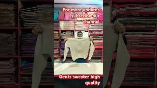 Gents sweater high quality minivlog reels winterclothes trending onlineshopping [upl. by Lupien]