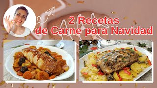 🎄2 Recetas de Carne Fáciles Ricas y Originales para Navidad [upl. by Ahc314]