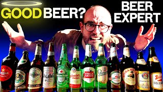 Beer expert blind judges quotgoodquot macro beer  The Craft Beer Channel [upl. by Nevart]