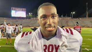 Terry Thomas Post Practice  Aug 3 [upl. by Dewayne]