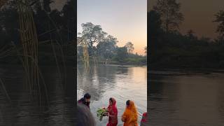 Vlog19 Didi ne pehle baar chhath puja ki🙏newminivlog chhathpuja minivlog assamvlog assamgirl [upl. by Sievert447]