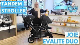 【REVIEW】Joie Evalite Duo Tandem Stroller  My Lovely Baby [upl. by Dolhenty]