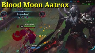 Lunar Eclipse Aatrox Skin Spotlight  League of Legends [upl. by Nichola]