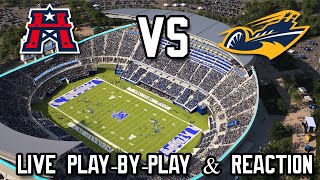 Houston Roughnecks vs Memphis Showboats Live PlaybyPlay amp Reaction [upl. by Julianna]