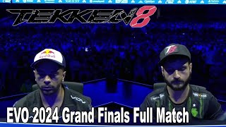 EVO 2024 Tekken 8 Grand Finals Arslan Ash vs ATIF Full Match [upl. by Nosreve]