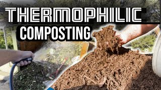 Thermophilic Composting w onsite and local resources Extra Inoculants [upl. by Vogele296]