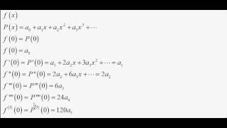 Taylor Series Derivation [upl. by Solitta]