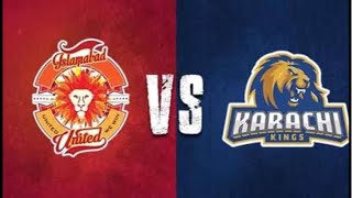 Match 15 Karachi kings Vs Islamabad United Highlights  HBL PSL Match 15  Media M Sports [upl. by Ferrigno]