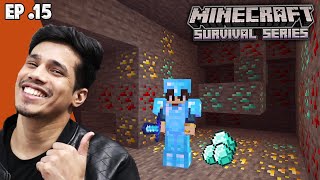 Best Mining Techniques  Minecraft Survival Series Episode 15 [upl. by Kinimod]