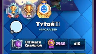 Tytoń難金 top 10 ultimate champions Clash Royale [upl. by Leamsi841]