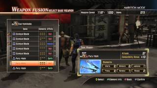 Dynasty Warriors 8 XL PS4 Easier Way To Build Weapons Guide Commentary1080p [upl. by Akemrehs363]