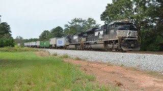 HD NS 2752 leads NS Train 220 in Tallapoosa GA [upl. by Punke]