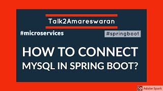 Connect MySQL in Spring Boot  JDBC Template [upl. by Hessler]