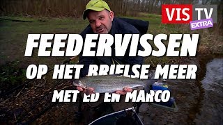 VIS TV Extra 45  Feedervissen op het Brielse meer met Ed en Marco [upl. by Llecrep501]