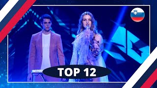 TOP 12  EMA 2022  FINAL  EUROVISION 2022  SLOVENIA [upl. by Athenian]