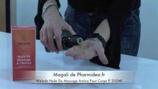 Weleda Huile De Massage Arnica Pour Corps  Pharmideafr parapharmacie en ligne [upl. by Eenerb]