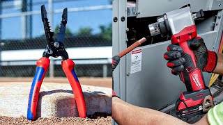 8 Best Tools For Electricians Milwaukee Klein KAIWEETS Wiha [upl. by Lewls189]