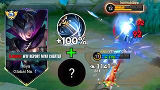 WTF DAMAGE💀 MIYA VS LESLEY WHO WILL WIN  BEST BUILD MIYA 2024 [upl. by Idihc]