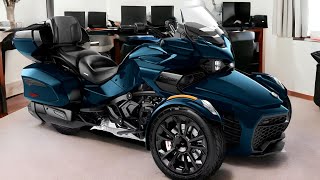 2024 CanAm Spyder F3  3wheel sport and touring motorcycle [upl. by Ansela]