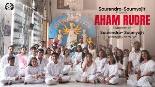 Ahang Rudre  SourendroSoumyojit  SourendroSoumyojit Academy of Music  Durga Puja Song [upl. by Ecyac]